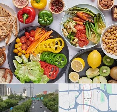 فروشگاه محصولات وگان در توانیر