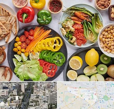 فروشگاه محصولات وگان در منطقه 18 تهران 