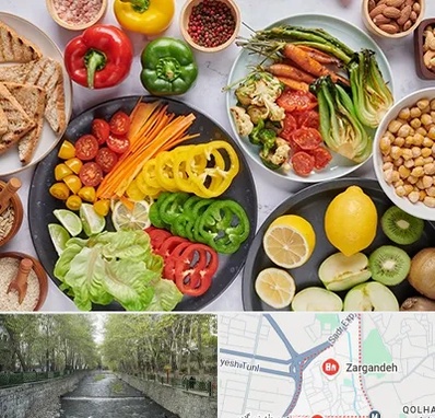 فروشگاه محصولات وگان در زرگنده