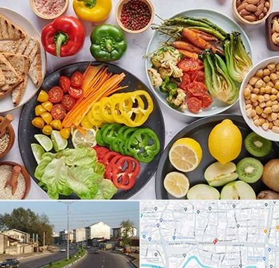 فروشگاه محصولات وگان در ضیابری رشت 