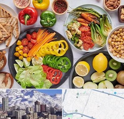 فروشگاه محصولات وگان در ازگل