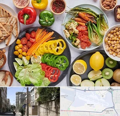 فروشگاه محصولات وگان در مهرآباد