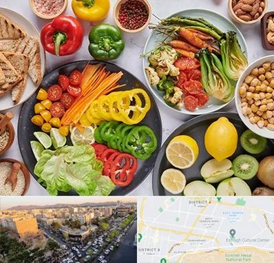 فروشگاه محصولات وگان در تهرانپارس 