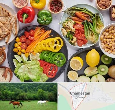 فروشگاه محصولات وگان در چمستان