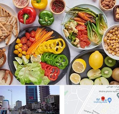 فروشگاه محصولات وگان در چهارراه طالقانی کرج 