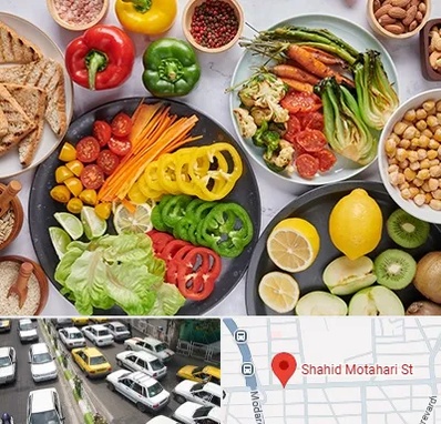 فروشگاه محصولات وگان در مطهری تهران