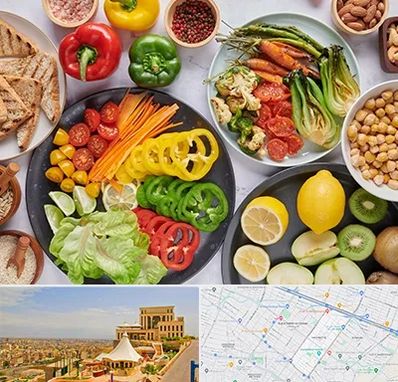 فروشگاه محصولات وگان در هاشمیه مشهد 