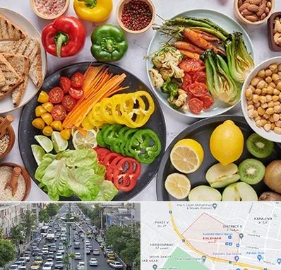 فروشگاه محصولات وگان در گلشهر کرج 