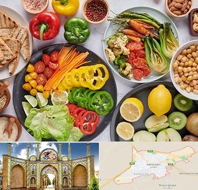 فروشگاه محصولات وگان در سمنان