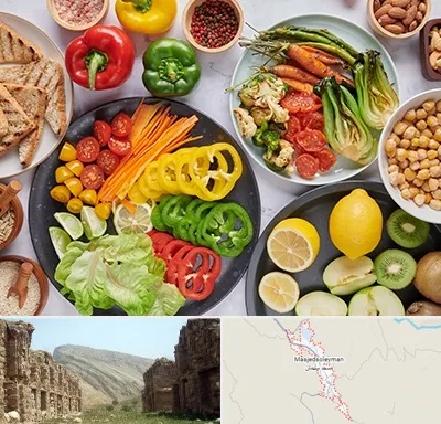 فروشگاه محصولات وگان در مسجد سلیمان