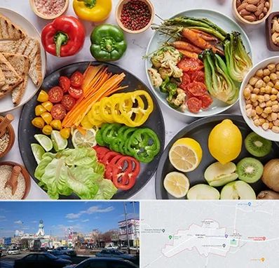 فروشگاه محصولات وگان در ماهدشت کرج 