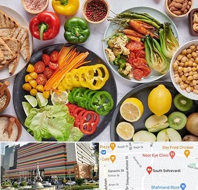 فروشگاه محصولات وگان در سهروردی 