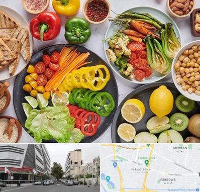 فروشگاه محصولات وگان در بلوار فردوس 