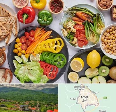 فروشگاه محصولات وگان در آمل