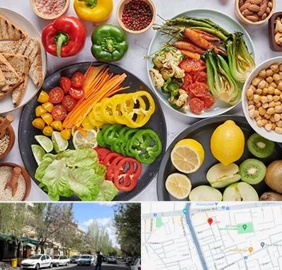 فروشگاه محصولات وگان در کوی فیروز تبریز