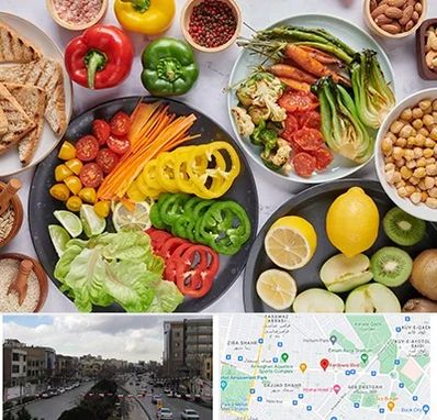 فروشگاه محصولات وگان در بلوار فردوسی مشهد 