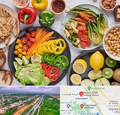 فروشگاه محصولات وگان در قصرالدشت شیراز 