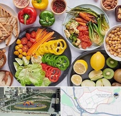 فروشگاه محصولات وگان در مرزداران تبریز