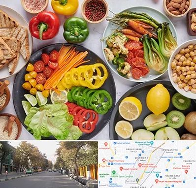 فروشگاه محصولات وگان در شریعتی 