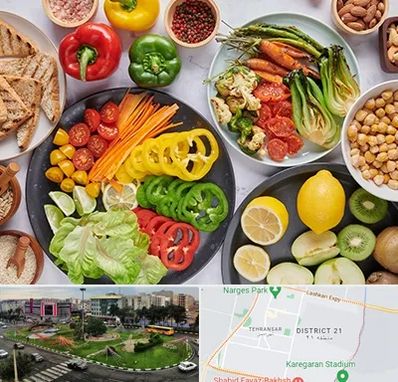 فروشگاه محصولات وگان در تهرانسر 