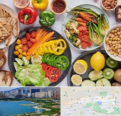 فروشگاه محصولات وگان در منطقه 22 تهران 