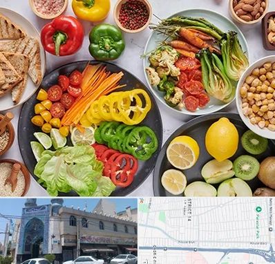 فروشگاه محصولات وگان در بلوار ابوذر