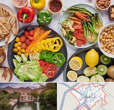 فروشگاه محصولات وگان در دامغان