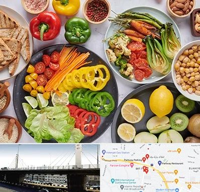 فروشگاه محصولات وگان در پارک وی 