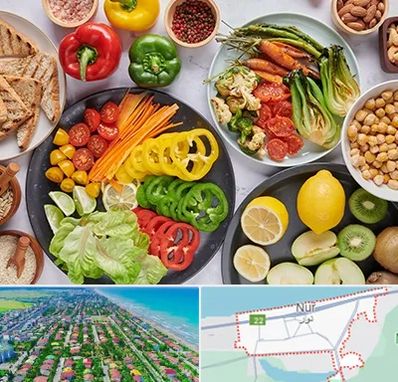 فروشگاه محصولات وگان در نور