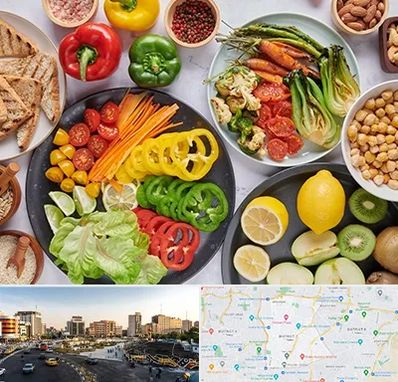 فروشگاه محصولات وگان در منطقه 7 تهران 