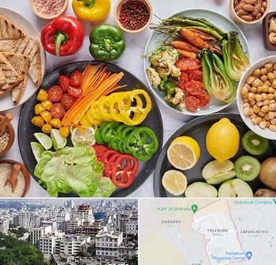 فروشگاه محصولات وگان در ولنجک 