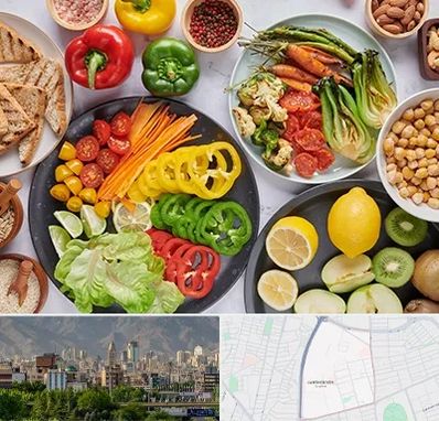 فروشگاه محصولات وگان در جمشیدیه