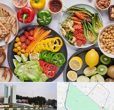 فروشگاه محصولات وگان در بلوار فلسیطین مشهد