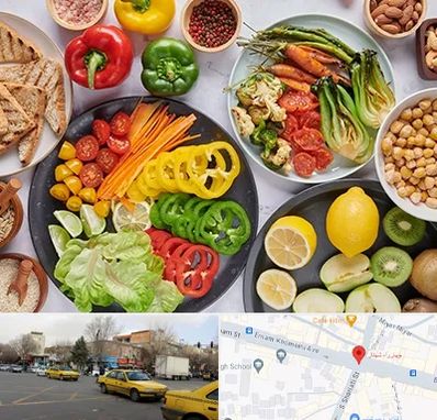 فروشگاه محصولات وگان در شهناز تبریز