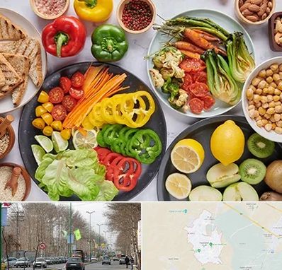 فروشگاه محصولات وگان در نظرآباد کرج 