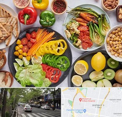 فروشگاه محصولات وگان در ظفر 