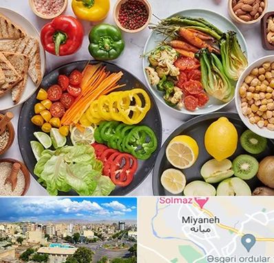 فروشگاه محصولات وگان در میانه