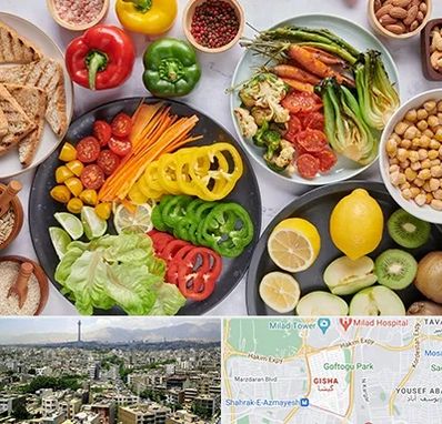 فروشگاه محصولات وگان در گیشا 