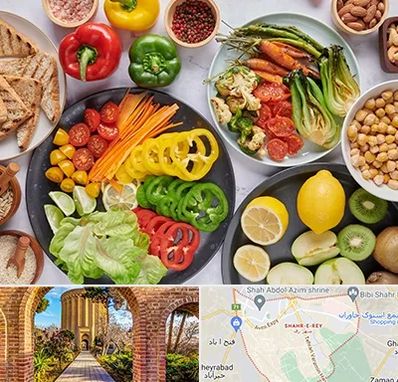 فروشگاه محصولات وگان در شهر ری