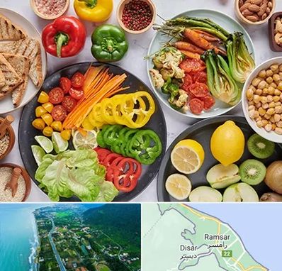 فروشگاه محصولات وگان در رامسر