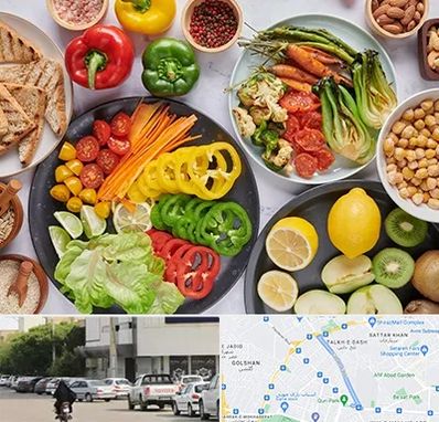 فروشگاه محصولات وگان در قدوسی شرقی شیراز 