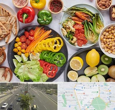 فروشگاه محصولات وگان در منطقه 17 تهران 