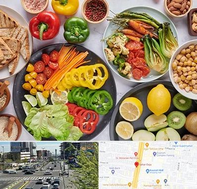 فروشگاه محصولات وگان در ستاری 