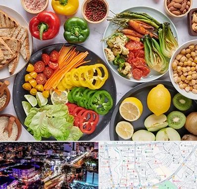 فروشگاه محصولات وگان در منظریه رشت 