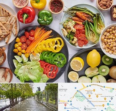 فروشگاه محصولات وگان در خیابان ارم شیراز 