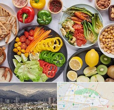 فروشگاه محصولات وگان در منطقه 4 تهران 