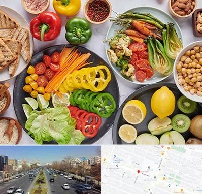 فروشگاه محصولات وگان در بلوار معلم مشهد 