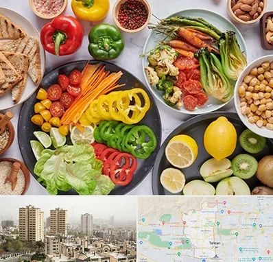 فروشگاه محصولات وگان در منطقه 5 تهران 