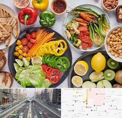 فروشگاه محصولات وگان در توحید 