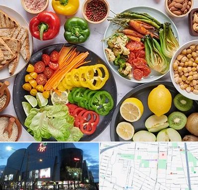 فروشگاه محصولات وگان در بلوار اباذر